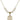 Saint Agnes of Rome Crystal Necklace | 3/4 inch | 6mm Beads   14kt Gold Filled
