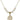 Saints Cosmas & Damian Crystal Necklace | 3/4 inch | 6mm Beads   14kt Gold Filled