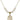 Saint Vincent de Paul Crystal Necklace | 3/4 inch | 6mm Beads   14kt Gold Filled
