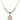 Saint Sophia Crystal Necklace | 3/4 inch | 6mm Beads   14kt Gold Filled
