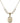 Saint Sophia Crystal Necklace | 3/4 inch | 6mm Beads   14kt Gold Filled