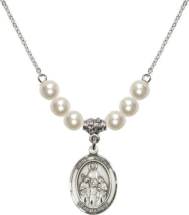 Collar de cristal Santa Sofía | 1.9 cm | Cuentas de 6 mm