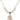 Saint Ambrose Crystal Necklace | 3/4 inch | 6mm Beads   14kt Gold Filled