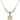 Saint Christopher Crystal Necklace | 3/4 inch | 6mm Beads   14kt Gold Filled