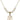Saint Christopher Crystal Necklace | 3/4 inch | 6mm Beads   14kt Gold Filled