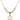 Saint Christopher Crystal Necklace | 3/4 inch | 6mm Beads   14kt Gold Filled