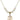 Saint Christopher Crystal Necklace | 3/4 inch | 6mm Beads   14kt Gold Filled