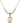 Saint Christopher Crystal Necklace | 3/4 inch | 6mm Beads   14kt Gold Filled