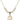 Saint Christopher Crystal Necklace | 3/4 inch | 6mm Beads   14kt Gold Filled