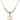 Saint Christopher Crystal Necklace | 3/4 inch | 6mm Beads   14kt Gold Filled