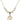 Saint Christopher Crystal Necklace | 3/4 inch | 6mm Beads   14kt Gold Filled