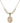 Saint Christopher Crystal Necklace | 3/4 inch | 6mm Beads   14kt Gold Filled