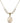 Saint Christopher Crystal Necklace | 3/4 inch | 6mm Beads   14kt Gold Filled