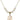 Saint Christopher Crystal Necklace | 3/4 inch | 6mm Beads   14kt Gold Filled