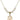 Saint Christopher Crystal Necklace | 3/4 inch | 6mm Beads   14kt Gold Filled