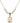 Saint Christopher Crystal Necklace | 3/4 inch | 6mm Beads   14kt Gold Filled