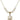 Saint Christopher Crystal Necklace | 3/4 inch | 6mm Beads   14kt Gold Filled