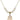 Saint Christopher Crystal Necklace | 3/4 inch | 6mm Beads   14kt Gold Filled
