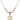 Saint Christopher Crystal Necklace | 3/4 inch | 6mm Beads   14kt Gold Filled