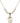 Saint Sebastian Crystal Necklace | 3/4 inch | 6mm Beads   14kt Gold Filled