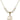 Saint Sebastian Crystal Necklace | 3/4 inch | 6mm Beads   14kt Gold Filled