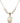 Saint Sebastian Crystal Necklace | 3/4 inch | 6mm Beads   14kt Gold Filled