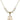 Saint Sebastian Crystal Necklace | 3/4 inch | 6mm Beads   14kt Gold Filled