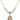 Saint Sebastian Crystal Necklace | 3/4 inch | 6mm Beads   14kt Gold Filled