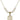 Saint Sebastian Crystal Necklace | 3/4 inch | 6mm Beads   14kt Gold Filled
