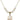 Saint Sebastian Crystal Necklace | 3/4 inch | 6mm Beads   14kt Gold Filled