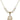 Saint Sebastian Crystal Necklace | 3/4 inch | 6mm Beads   14kt Gold Filled