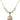 Saint Sebastian Crystal Necklace | 3/4 inch | 6mm Beads   14kt Gold Filled