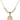 Saint Sebastian Crystal Necklace | 3/4 inch | 6mm Beads   14kt Gold Filled