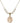 Saint Sebastian Crystal Necklace | 3/4 inch | 6mm Beads   14kt Gold Filled