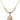 Saint Sebastian Crystal Necklace | 3/4 inch | 6mm Beads   14kt Gold Filled