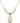 Saint Cecilia Crystal Necklace | 3/4 inch | 6mm Beads   14kt Gold Filled