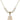 Saint Cecilia Crystal Necklace | 3/4 inch | 6mm Beads   14kt Gold Filled