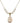 Saint Cecilia Crystal Necklace | 3/4 inch | 6mm Beads   14kt Gold Filled
