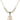 Saint Rita of Cascia Crystal Necklace | 3/4 inch | 6mm Beads   14kt Gold Filled