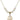 Saint Sebastian Crystal Necklace | 3/4 inch | 6mm Beads   14kt Gold Filled