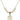 Saint Christopher Crystal Necklace | 3/4 inch | 6mm Beads   14kt Gold Filled