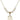 Saint Sebastian Crystal Necklace | 3/4 inch | 6mm Beads   14kt Gold Filled