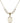 Saint Sebastian Crystal Necklace | 3/4 inch | 6mm Beads   14kt Gold Filled