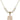 Saint Christopher Crystal Necklace | 3/4 inch | 6mm Beads   14kt Gold Filled