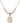 Saint Christopher Crystal Necklace | 3/4 inch | 6mm Beads   14kt Gold Filled