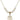 Saint Christopher Crystal Necklace | 3/4 inch | 6mm Beads   14kt Gold Filled