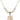 Saint Christopher Crystal Necklace | 3/4 inch | 6mm Beads   14kt Gold Filled
