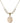 Saint Christopher Crystal Necklace | 3/4 inch | 6mm Beads   14kt Gold Filled