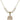 Saint Christopher Crystal Necklace | 3/4 inch | 6mm Beads   14kt Gold Filled