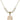 Saint Christopher Crystal Necklace | 3/4 inch | 6mm Beads   14kt Gold Filled